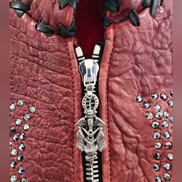 Eleven 11 Women's Custom Leather Jacket, sz Med - Picture 13 of 15